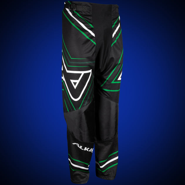 Alkali Revel 4 Junior Roller Hockey Pants Charcoal/Gold Star / Small